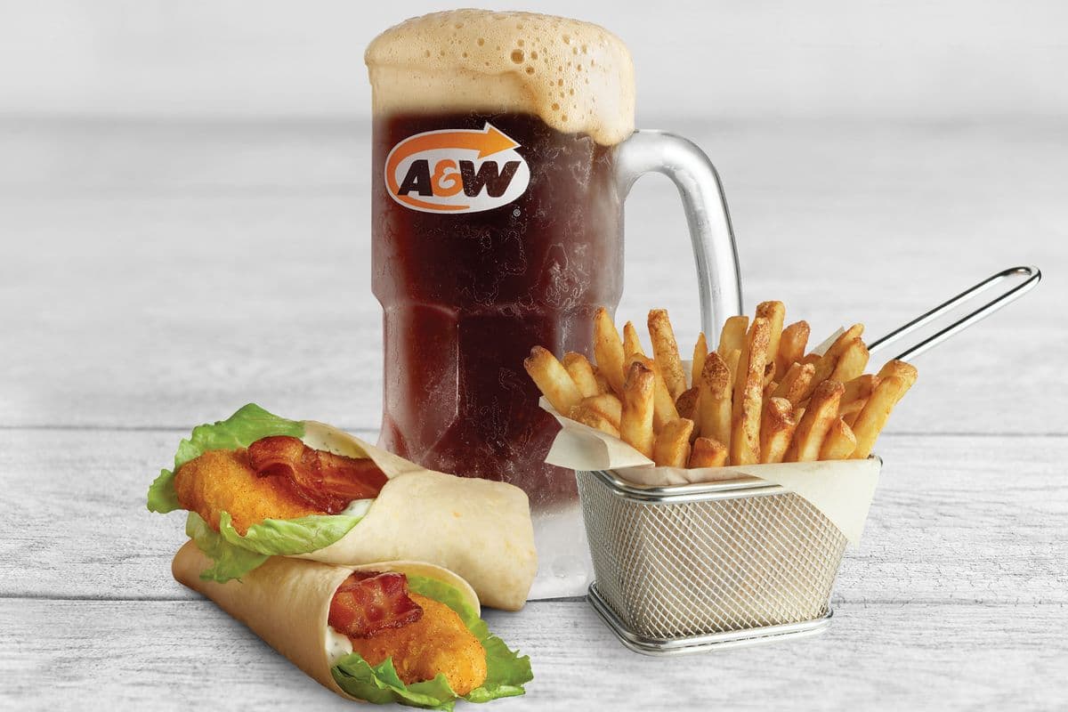Two Chicken Wraps Combo