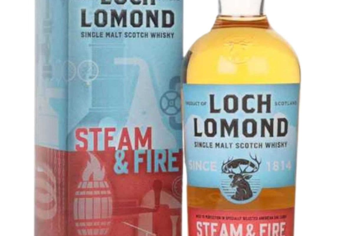 LOCH LOMOND STEAM & FIRE SINGLE MALT (1 x 750ML)