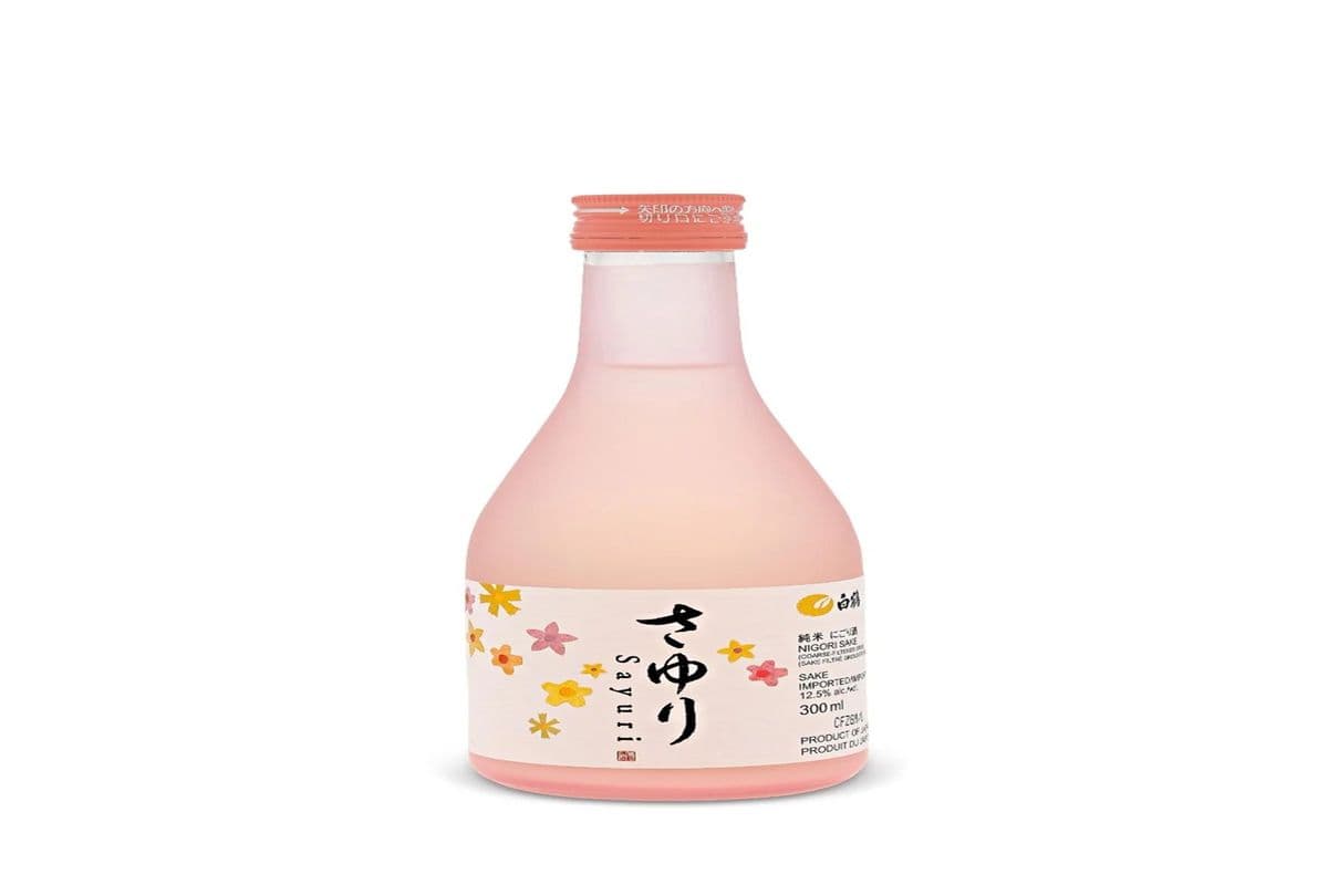 SAYURI NIGORI SAKE , (300ML) 12.5% ABV (1 x 300 mL)