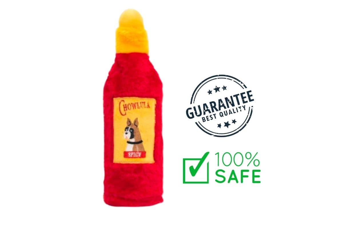 ZippyPaws Hot Sauce Crusherz Dog Toy Chowlula
