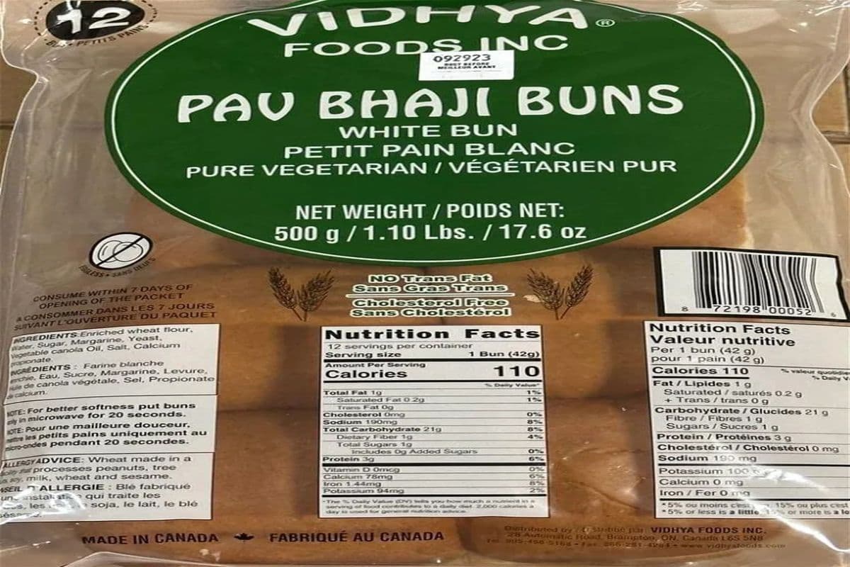 Vidhya Pav Bhaji White (500g)