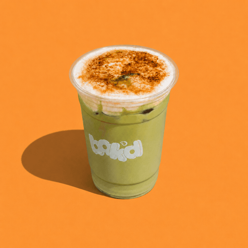 Iced Banana Brûlée Matcha