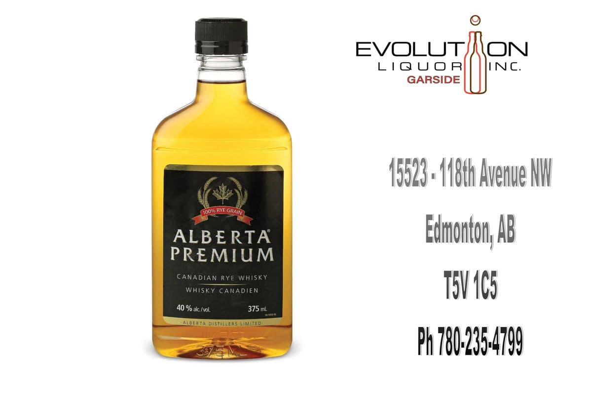 Alberta Premium Canadian Rye 0375P (1 x 375ml Plastic Bottle)