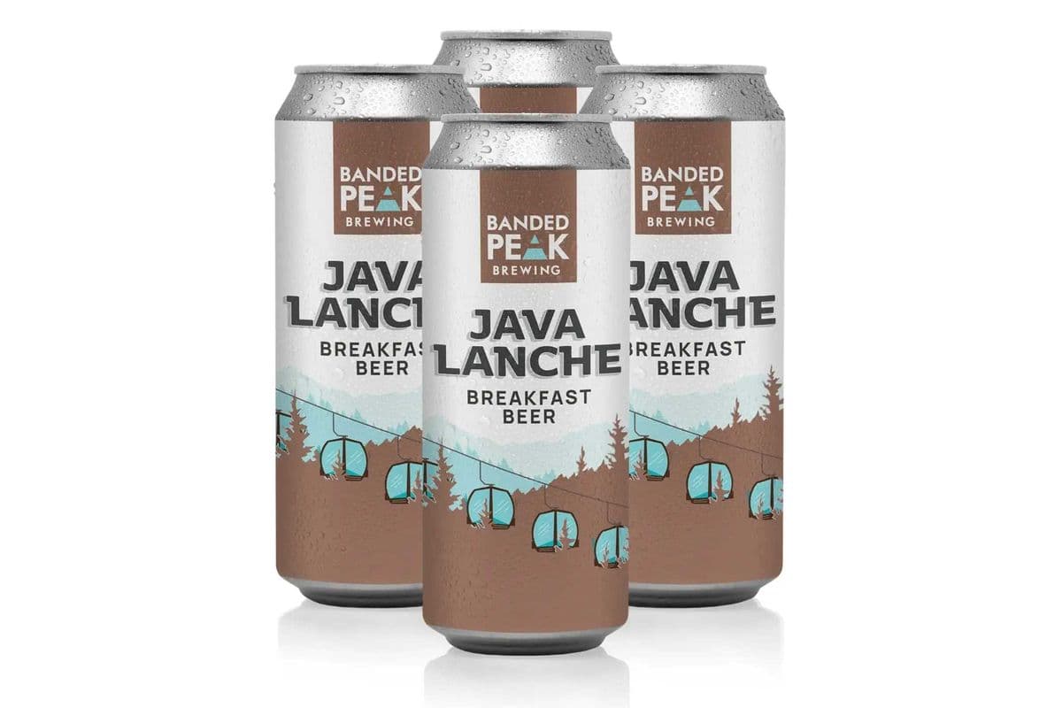 Banded Peak Javalanche Coffee Stout (4 x 473 ml Can)
