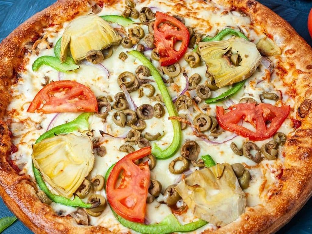 Pizza 12" Deluxe Vegeterienne /12" Deluxe Veggie Pizza
