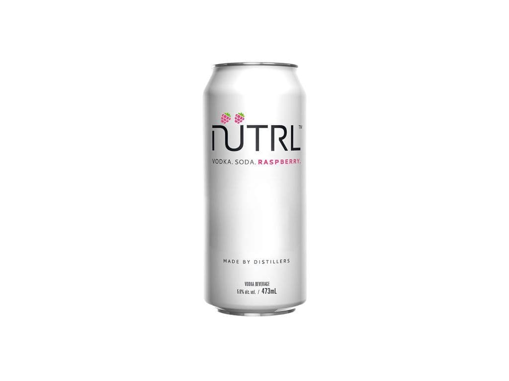 Nutrl Vodka Soda - Raspberry (473ml)