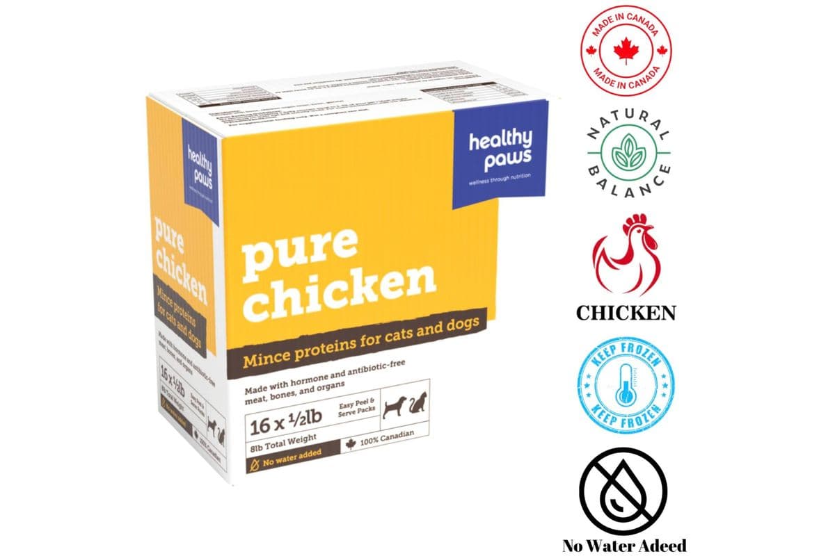 Healthy Paws Pure Mince Chicken & Organ (0.5 lb)
