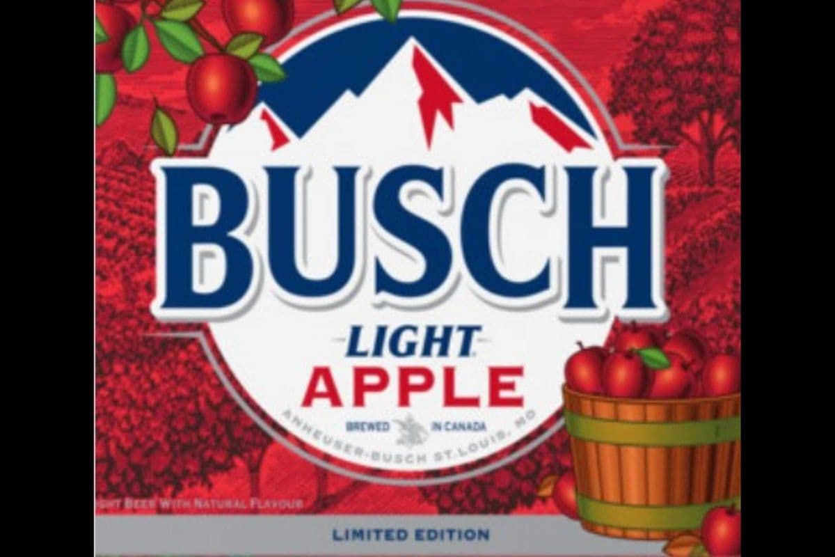 BUSCH LIGHT APPLE 12CANS (12 x 355 mL)