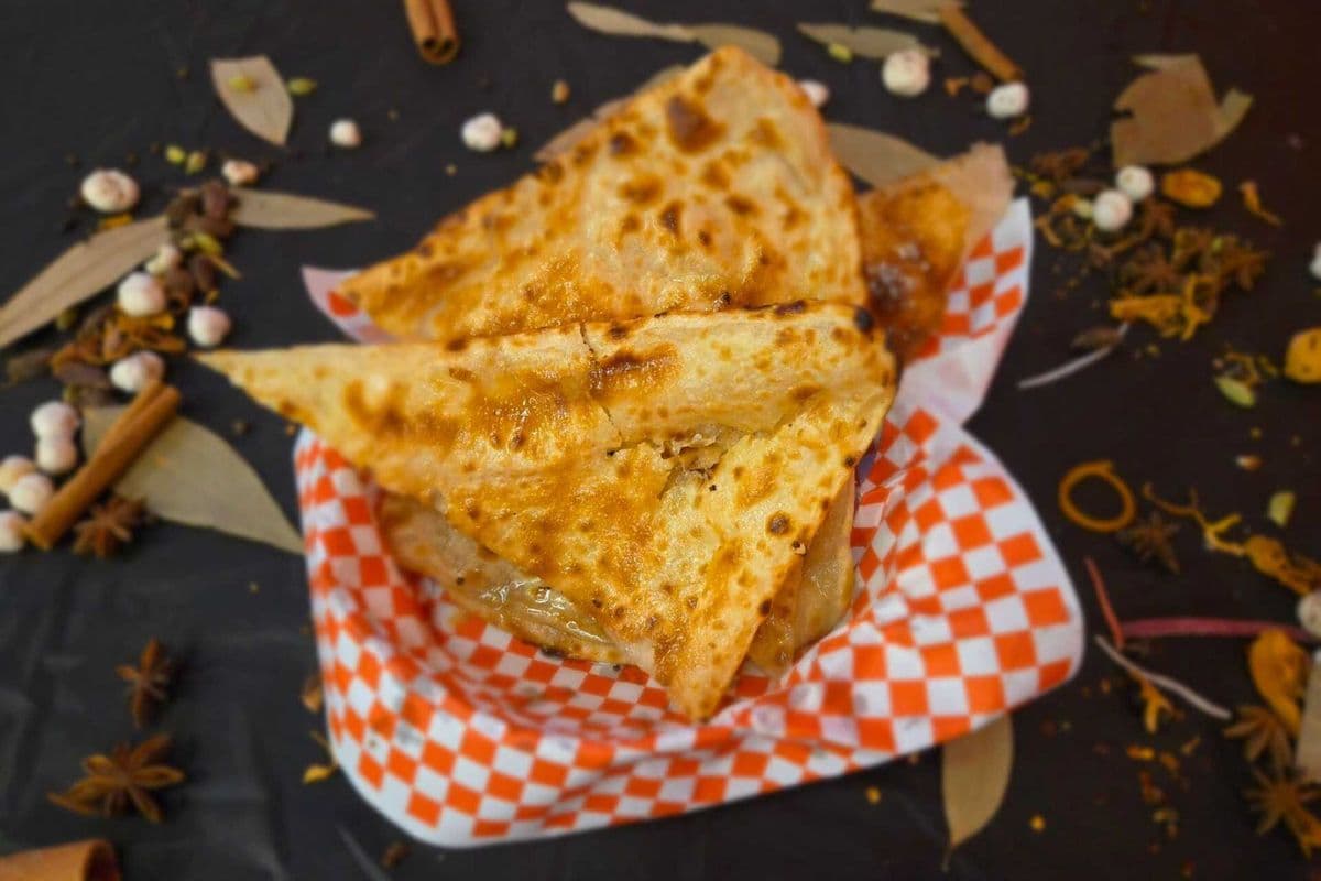 Butter Naan Layered