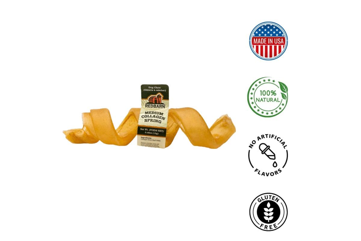 Redbarn - Collagen Spring Dog Treats (6-7 inch)