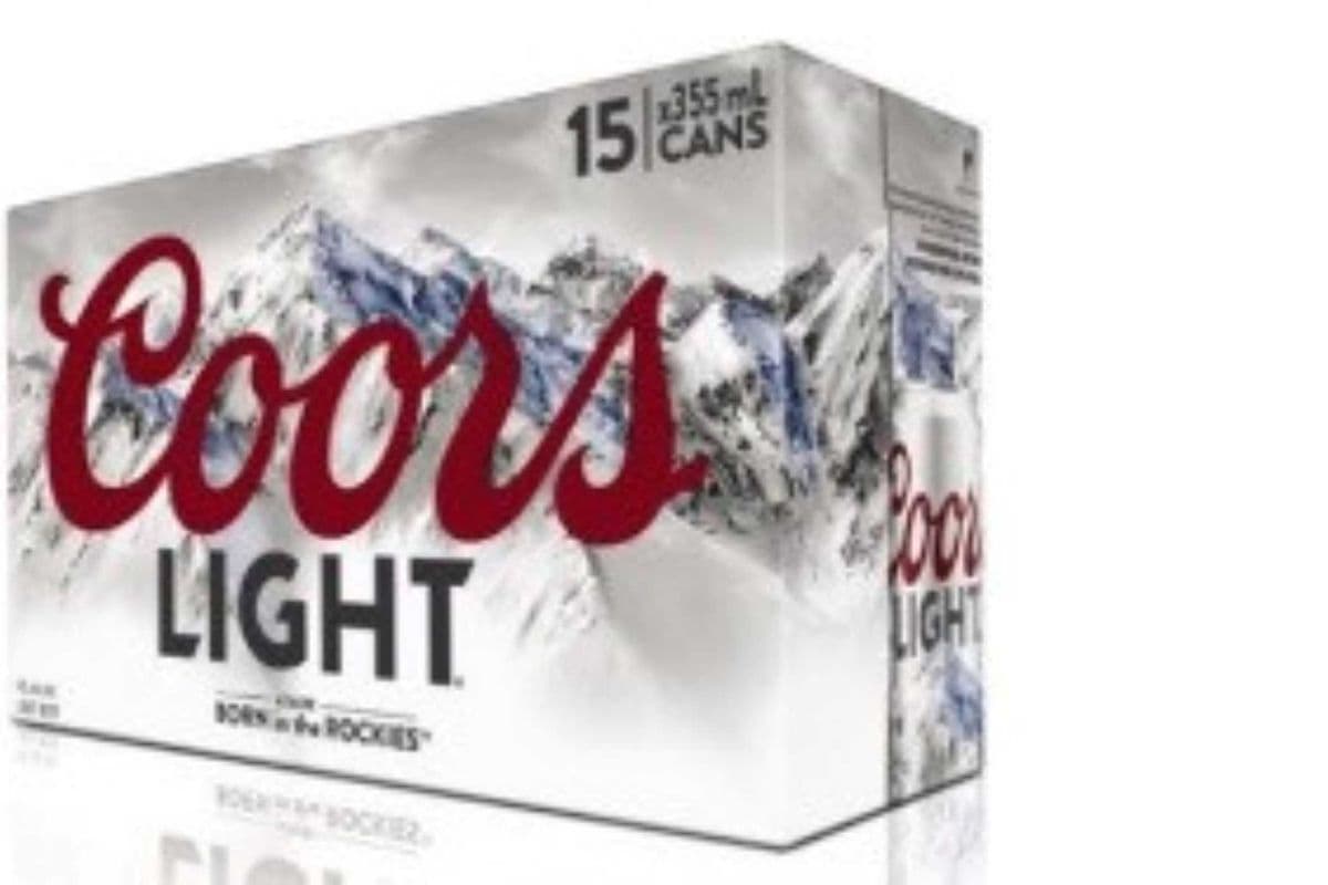 Coors Light 15 x 355 ML Cans (1 x 355 ml Cans)