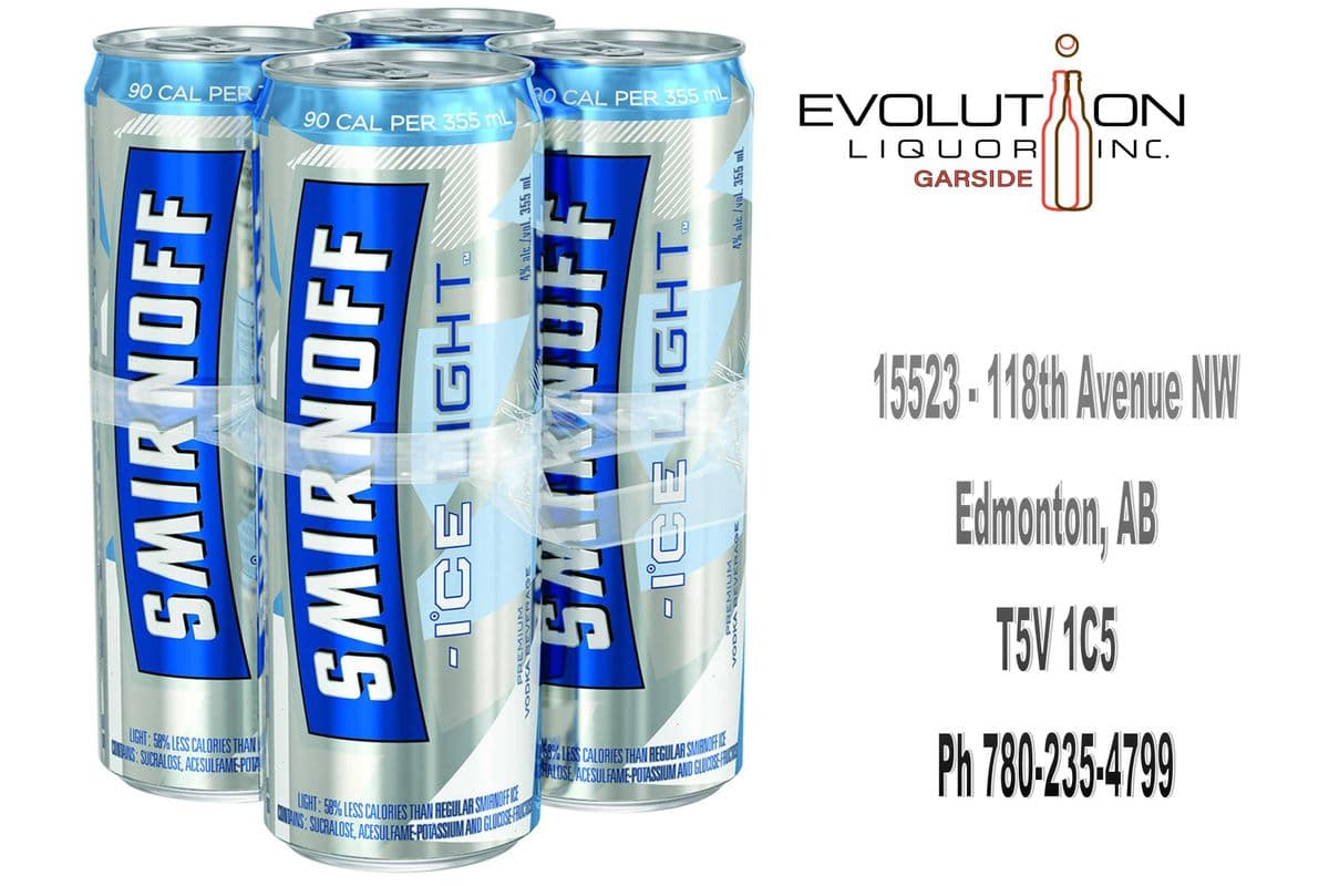 Smirnoff Ice Light Original C355-04 (4 x 355ml can)