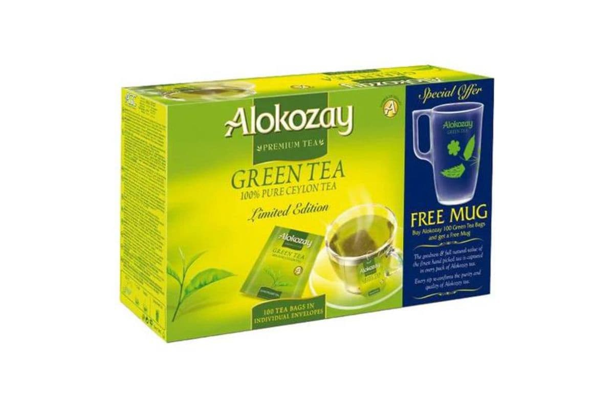Alokozay • Green Tea / Thé Vert (100 pcs)
