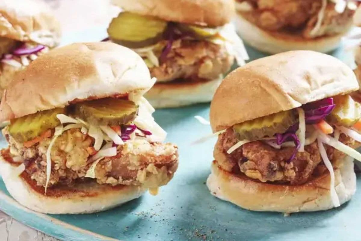 Crispy Chicken Sliders