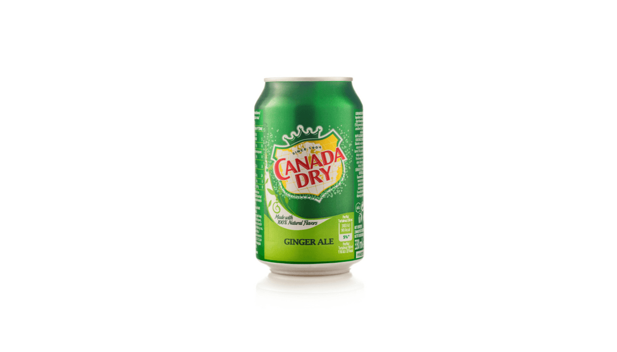 Canada Dry - soda au gingembre / Gingerale 355mL