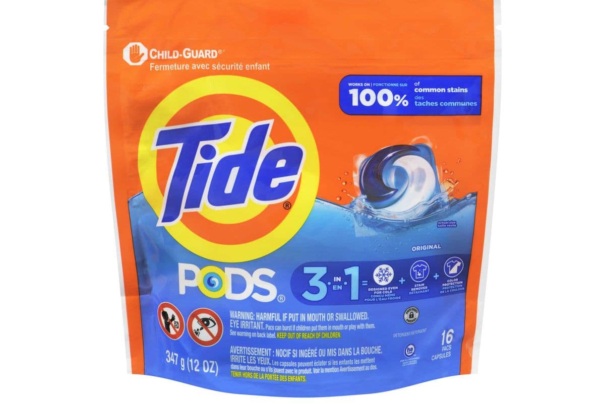 Tide Laundry 3 in 1 Pods (16 Pods)