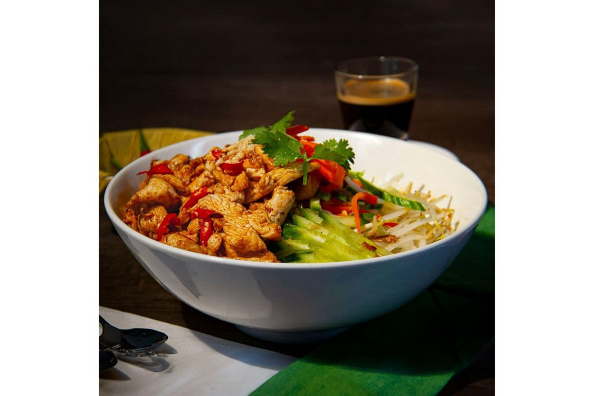 V5. Teriyaki Chicken Vermicelli | Bún Gà Nướng Teriyaki