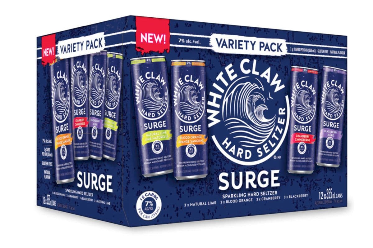White Claw Surge 7% Mix Pack (12 x 355ml)
