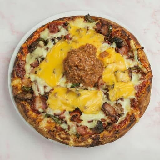 Pizza Normand grande