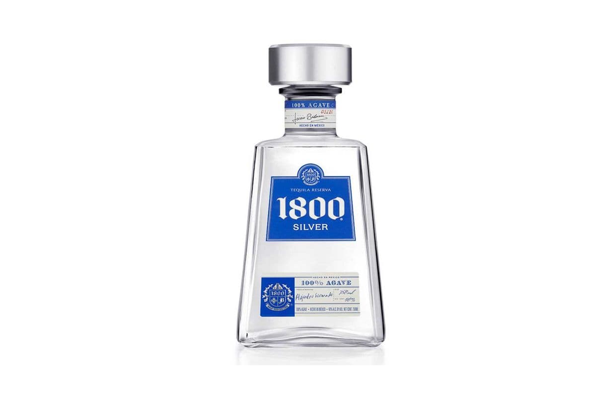 732124. 1800 BLANCO (SILVER) TEQUILA (1 x 750ML)
