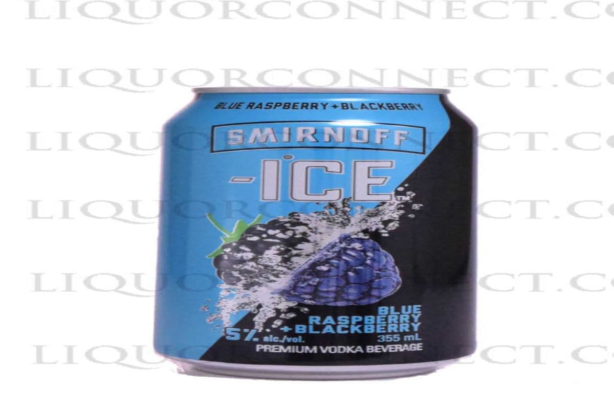 SMIRNOFF ICE BLUE RASPBERRY & BLACKBERRY 6 CANS (1 x 6 CANS)
