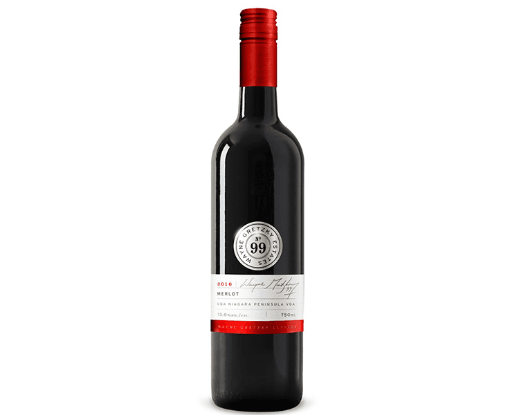 Wayne Gretzky Cab Merlot VQA (750ml/ 12.5% ABV)