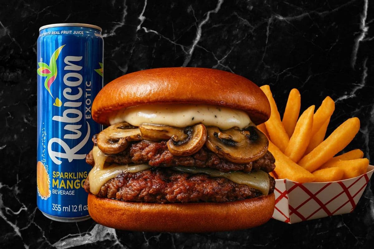 Truffle Burger Combo