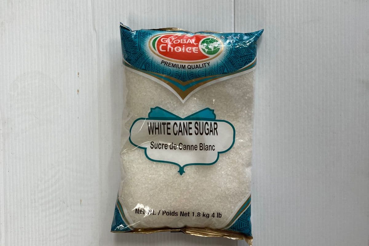 Global Choice White Cane Sugar (1.8kg) (15 Cal)