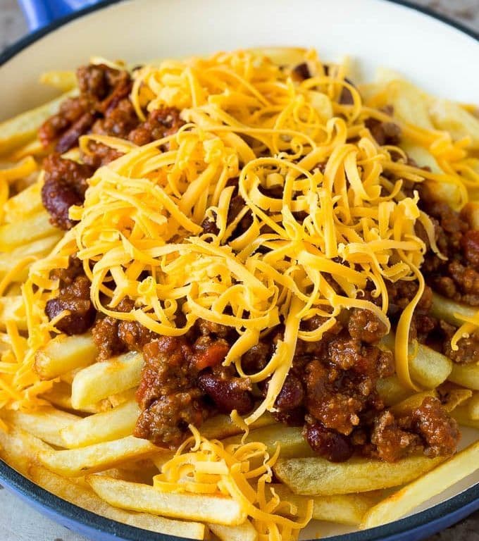 Chili Cheese Fries Large