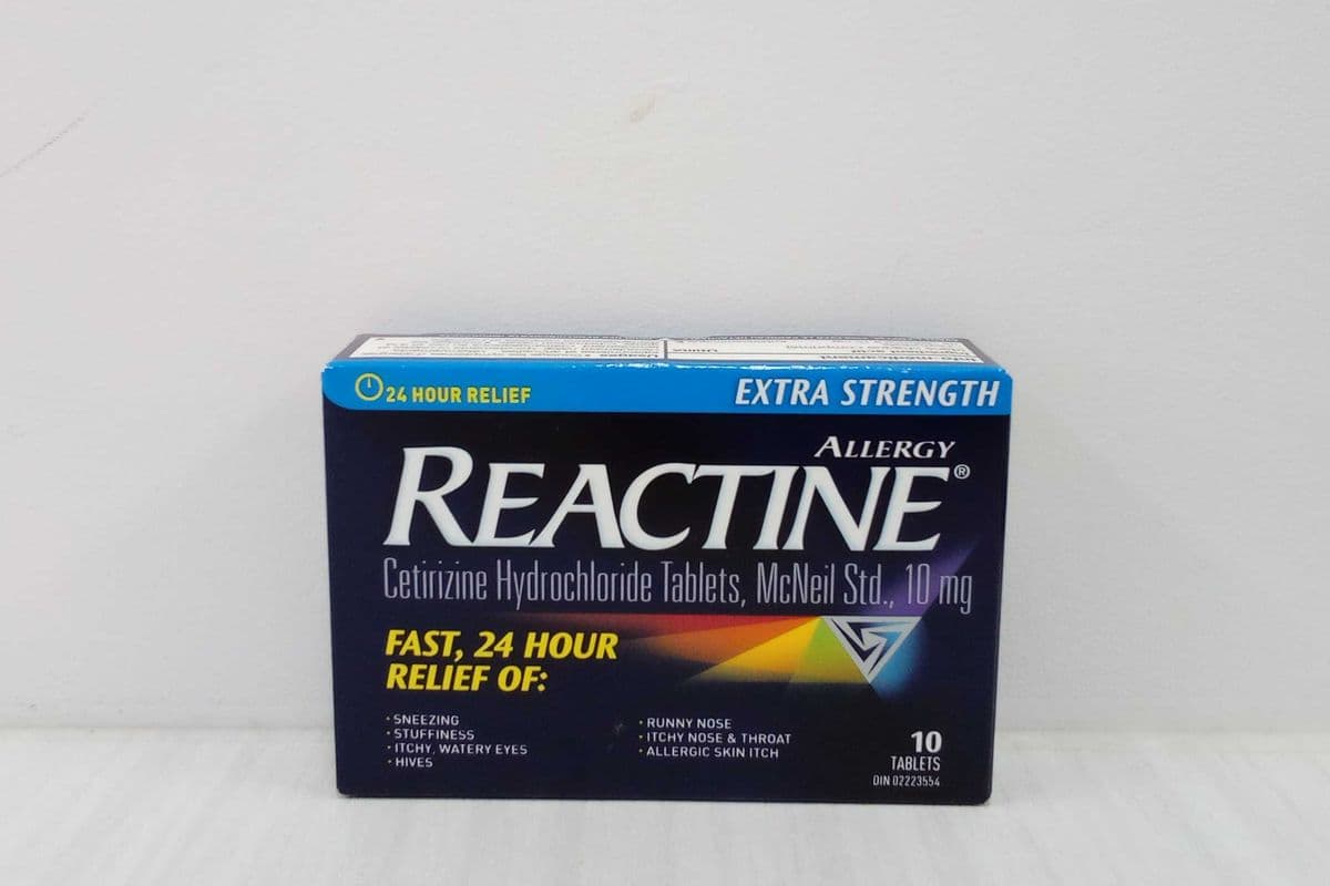 REACTINE Extra strength (10 Tabs)