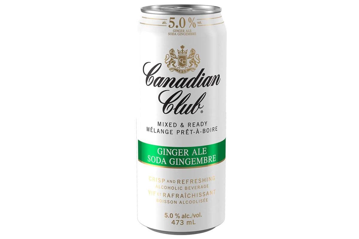 Canadian Club Ginger Ale (1 x 473 ml Can)