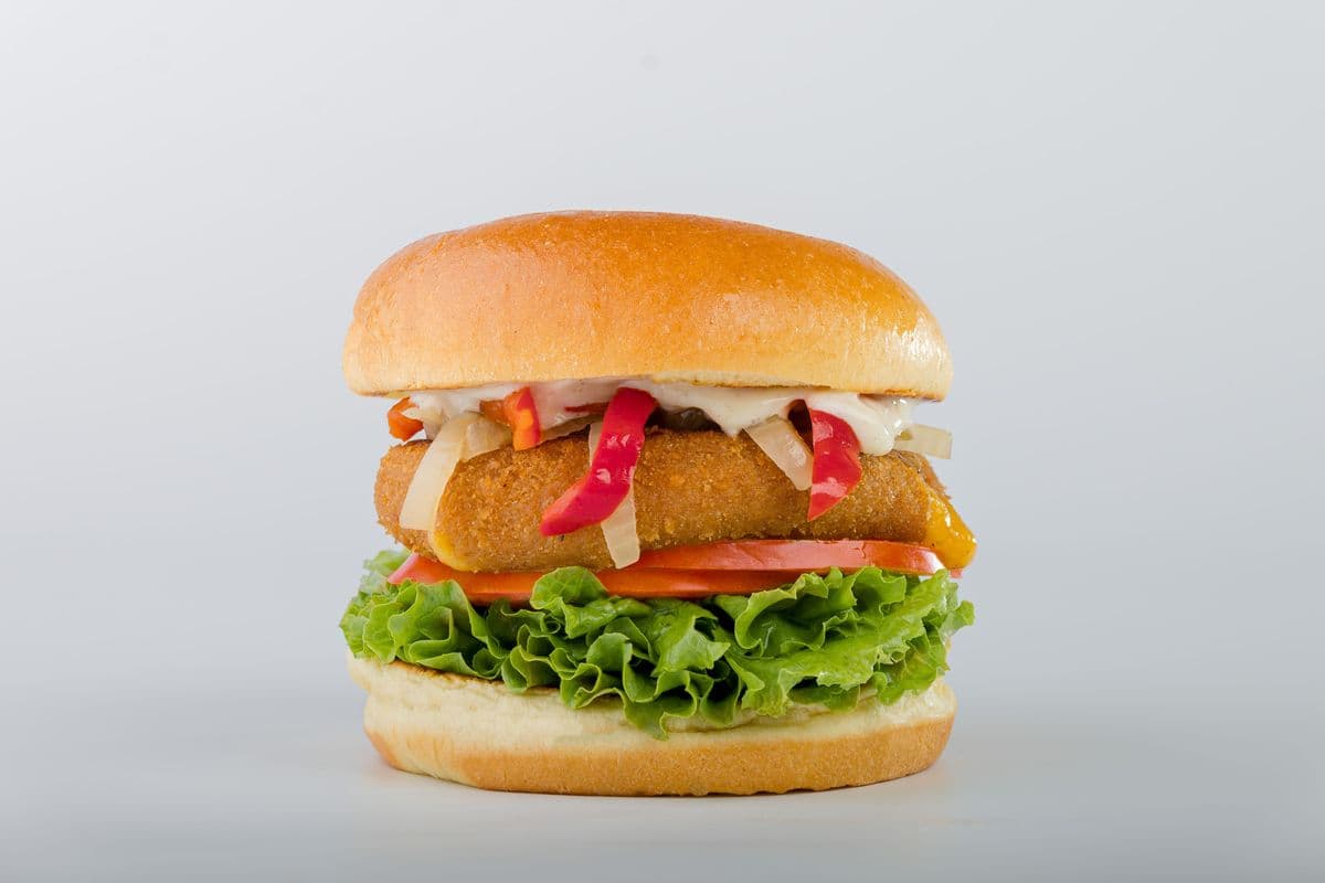 Loaded Veggie Burger