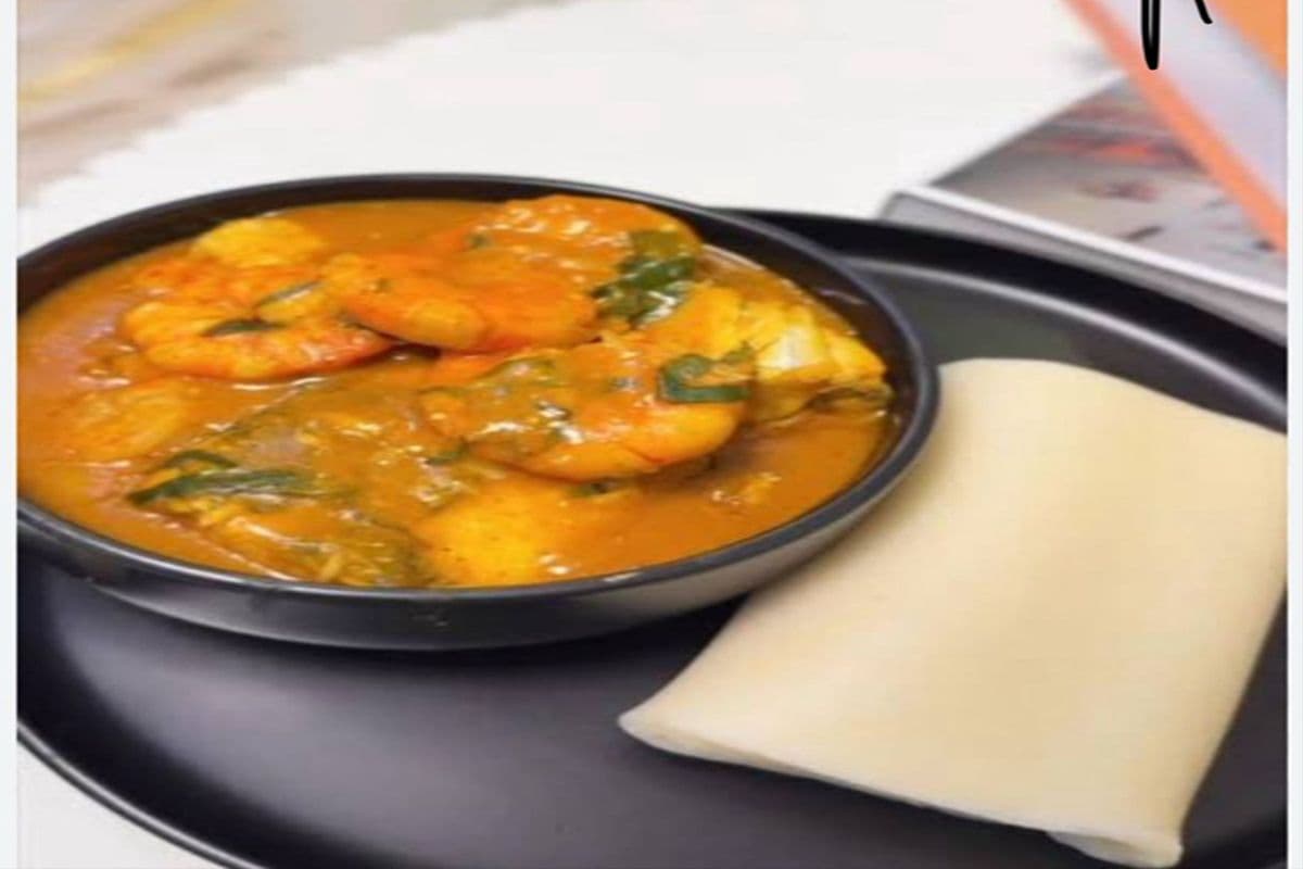 Fisherman Soup with Swallow