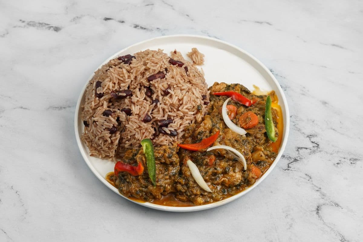 LEGUMES (BOEUF) ET RIZ COLLE