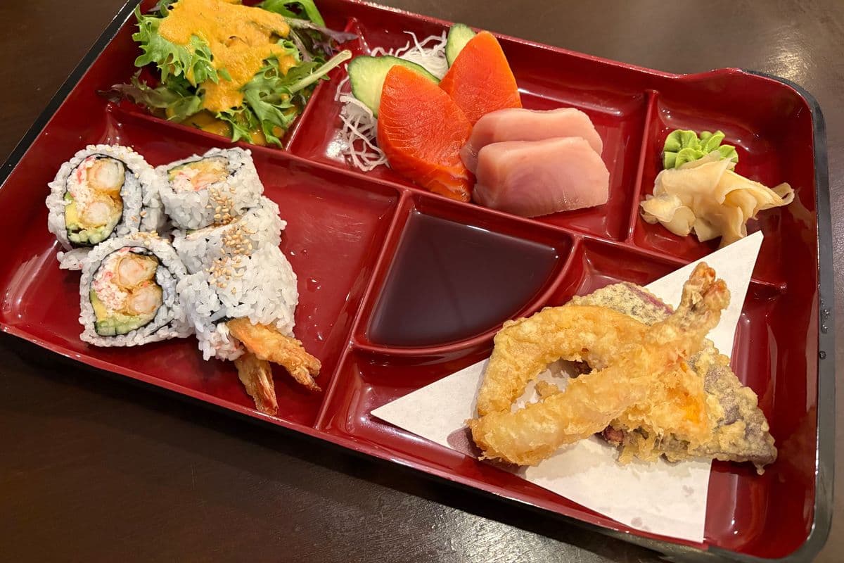 Sashimi Bento Box