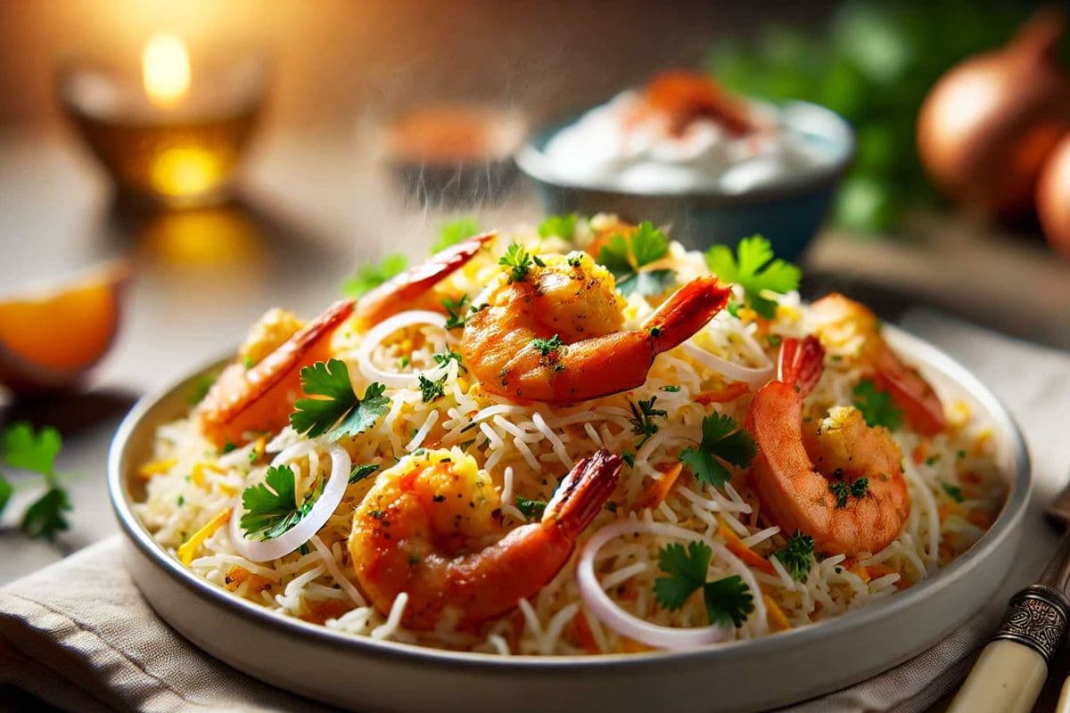 Prawn Biryani
