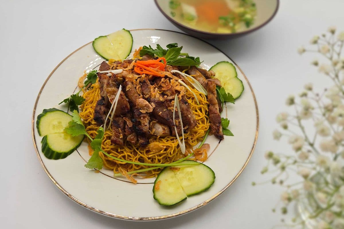 SP2 - Mix Egg Noodle BBQ Pork - Mì Xá Xíu