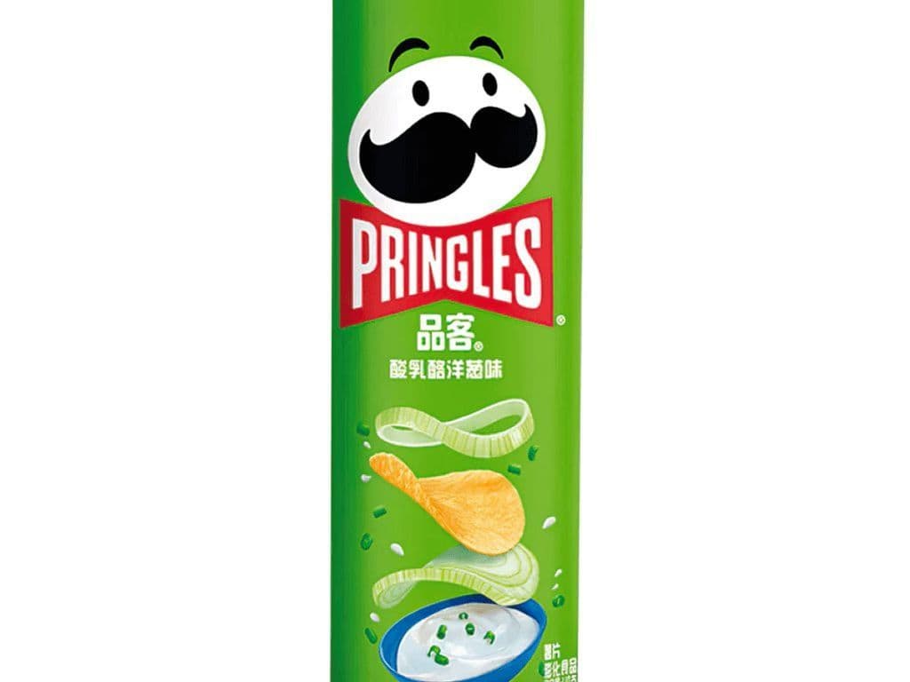 Pringles China (110g) - Sour Cream & Green Onion