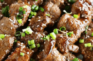 7. Satay Beef Skewers (3 pcs)