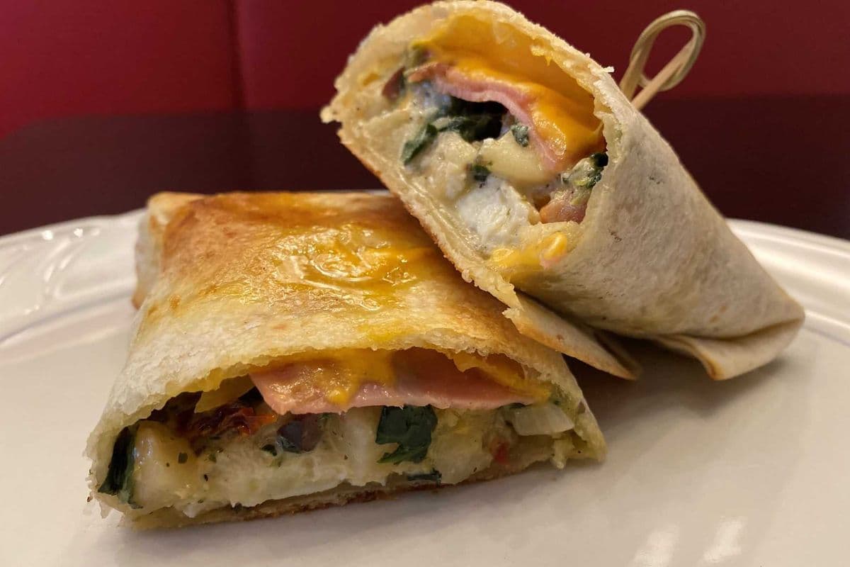 Breakfast Wrap- hashbrown & egg