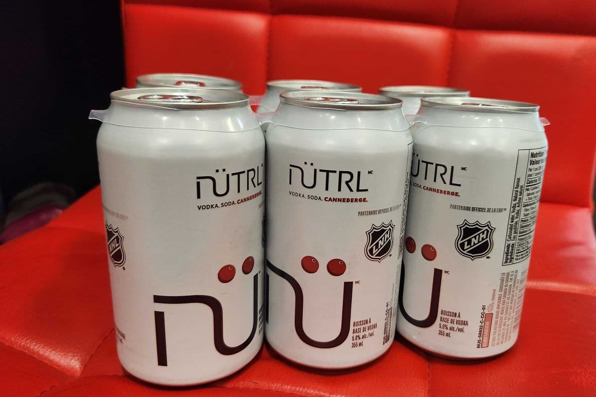 Nutrl Vodka Soda Cranberry (1 x 355 x 6 )