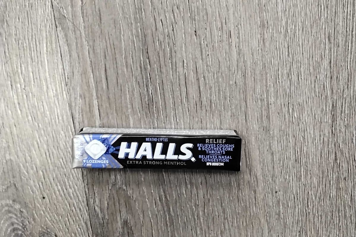 Halls extra strong menthol (9 lozenges)