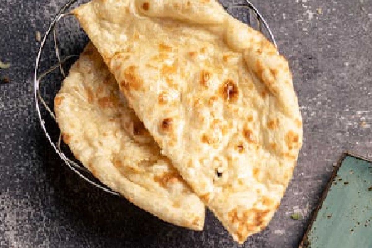 Naan au fromage / Cheese Naan