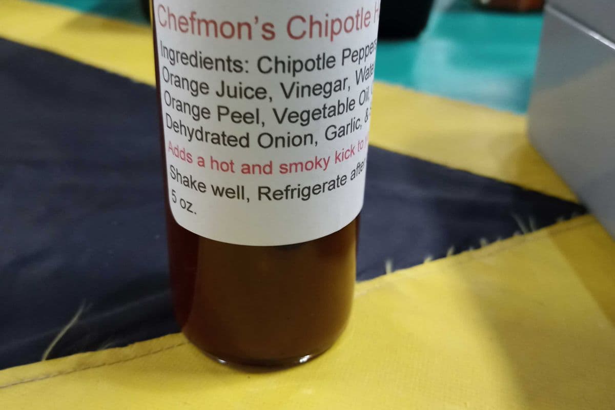 Chipotle hot sauce