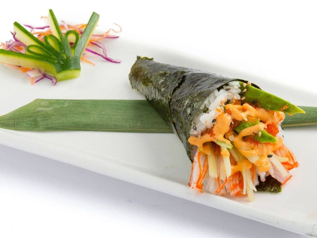H05 Spicy California Hand Roll