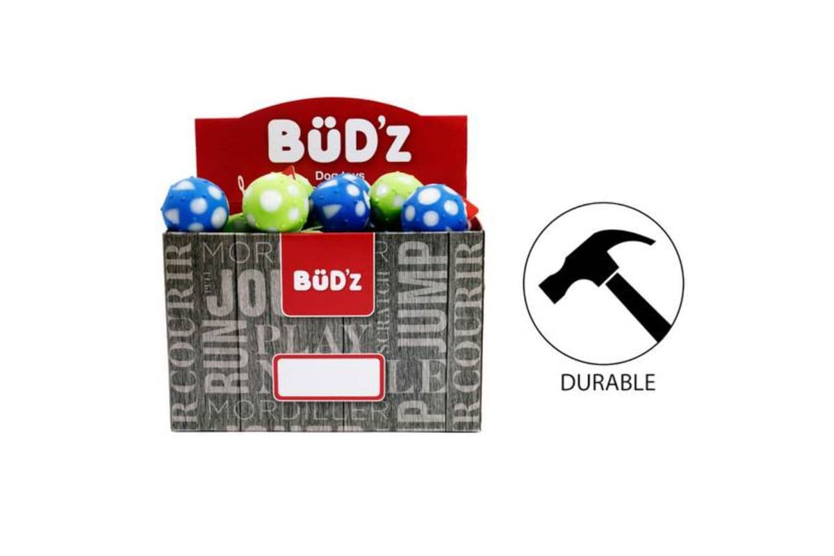 BuD'z - Small Rubber Full Balls - Blue