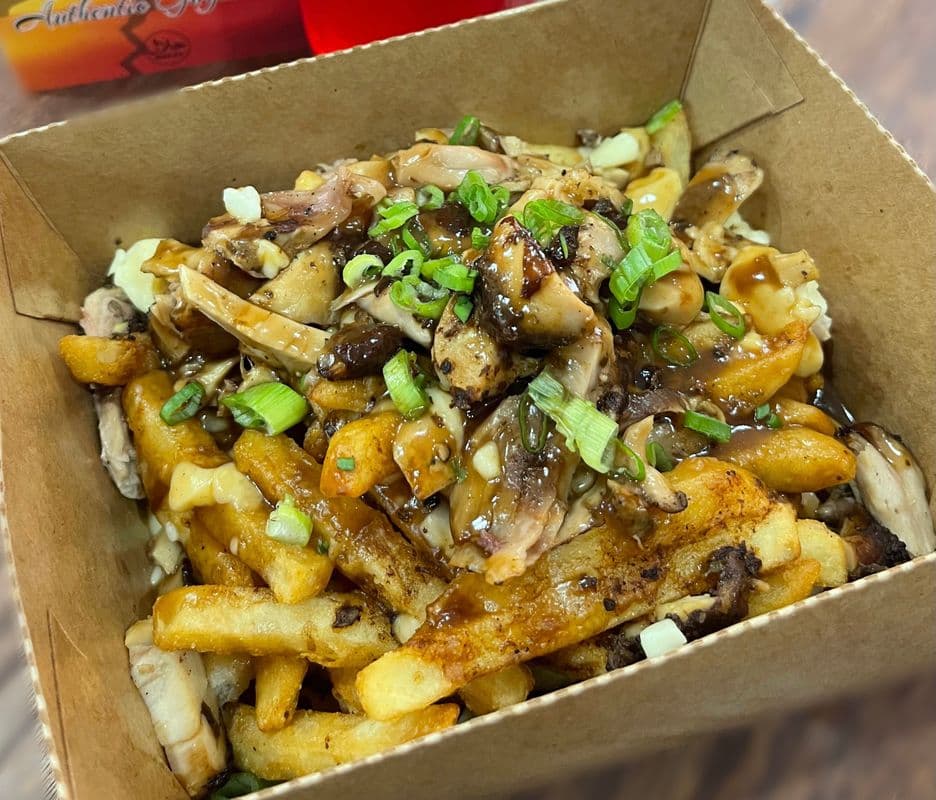 Jerk Chicken Poutine