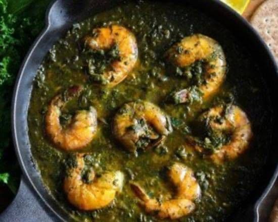 Crevettes Saag / Shrimp Saag