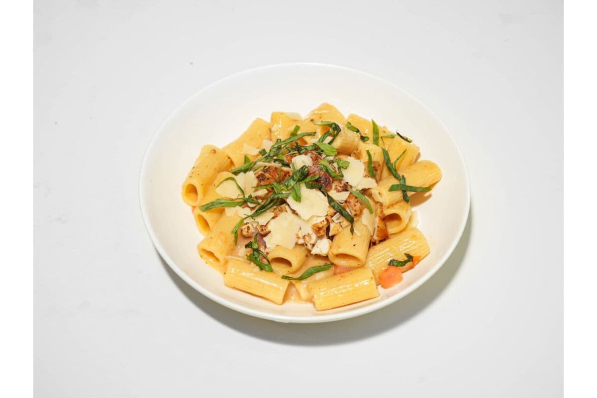 Cheesy Rigatoni with Chicken