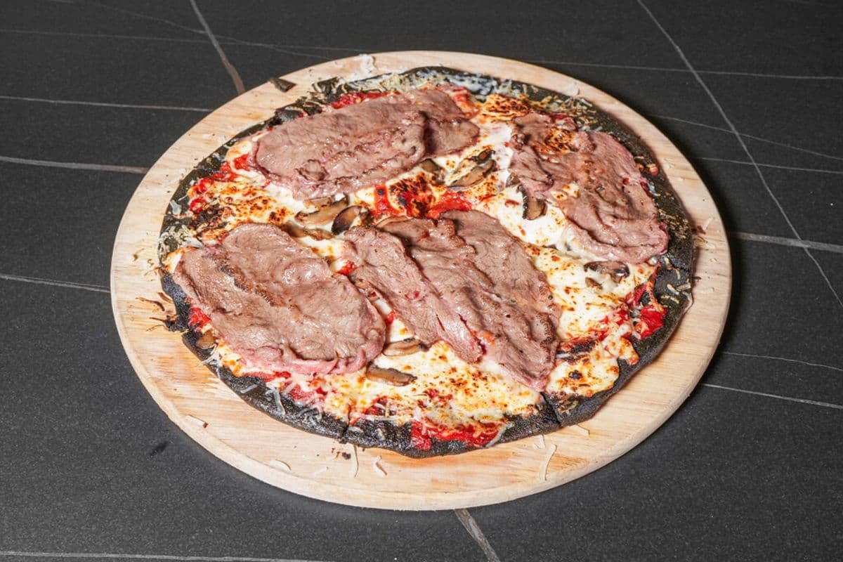 Wagyu and Mushroom Pizza
